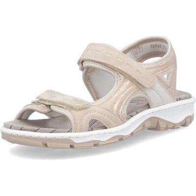 Rieker, Damen, Sandalen, Sandalen, Beige, (38) Rieker, Damen, Sandalen, Sandalen, Beige, (38)
