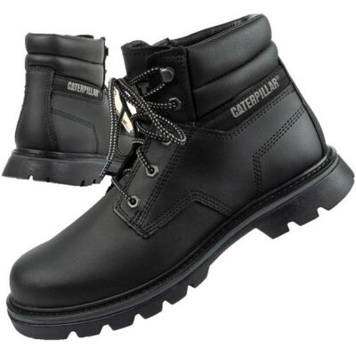 Cat, Herren, Boots + Stiefel, Quadratische Winterstiefel, Schwarz, (42) Cat, Herren, Boots + Stiefel, Quadratische Winterstiefel, Schwarz, (42)