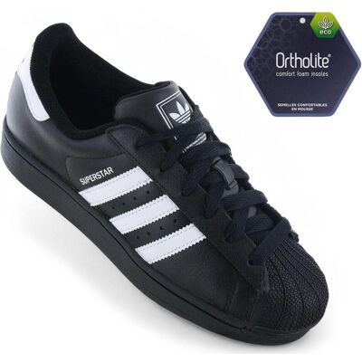 Adidas Jungen, Sneakers, Superstar II, Schwarz, Weiss, (36) Adidas Jungen, Sneakers, Superstar II, Schwarz, Weiss, (36)