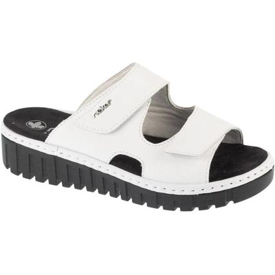 Rieker, Damen, Flip-Flops, Slides Shoes V1392-80 białe 39, Weiss, (39) Rieker, Damen, Flip-Flops, Slides Shoes V1392-80 białe 39, Weiss, (39)