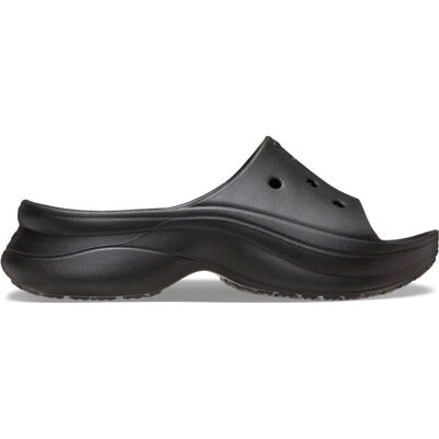 Crocs, Damen, Sandalen, W's Bae Slide, Schwarz, (42, 42 2/3, 42.5, 43) Crocs, Damen, Sandalen, W's Bae Slide, Schwarz, (42, 42 2/3, 42.5, 43)