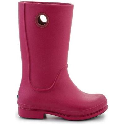 Crocs, Mädchen, Gummistiefel, Wellie Rain Boot Girl 50004-00209 Pomegranate, Rot, (29) Crocs, Mädchen, Gummistiefel, Wellie Rain Boot Girl 50004-00209 Pomegranate, Rot, (29)