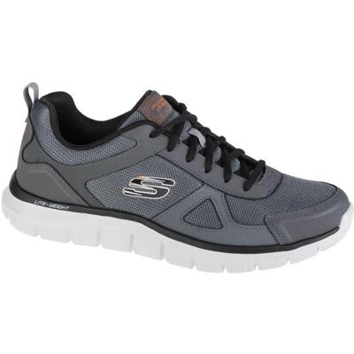 Skechers, Herren, Sneakers, Track-Scloric 52631-CCBK (52631-CCBK M 43), Grau, Silber, (43) Skechers, Herren, Sneakers, Track-Scloric 52631-CCBK (52631-CCBK M 43), Grau, Silber, (43)