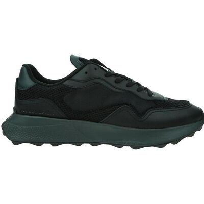 Tommy Hilfiger Herren, Sneakers, Tjm Runner Mix Material, Schwarz, (44) Tommy Hilfiger Herren, Sneakers, Tjm Runner Mix Material, Schwarz, (44)