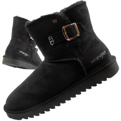 Wrangler, Damen, Boots + Stiefel, Elsa Winterstiefel, isolierte Stiefeletten, Schwarz, (39) Wrangler, Damen, Boots + Stiefel, Elsa Winterstiefel, isolierte Stiefeletten, Schwarz, (39)