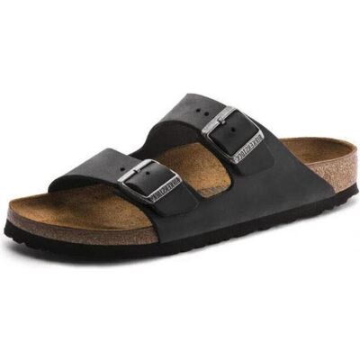 Birkenstock, Unisex, Sandalen, Pantoletten Arizona, Schwarz, (41) Birkenstock, Unisex, Sandalen, Pantoletten Arizona, Schwarz, (41)