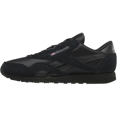 Reebok, Herren, Sneakers, Scarpa da Ginnastica Classica in Nylon, Schwarz, (42) Reebok, Herren, Sneakers, Scarpa da Ginnastica Classica in Nylon, Schwarz, (42)