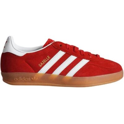 Adidas Damen, Sneakers, Gazelle Indoor Women's Sports Shoes Red - JI2063, Braun, Rot, Weiss, (40) Adidas Damen, Sneakers, Gazelle Indoor Women's Sports Shoes Red - JI2063, Braun, Rot, Weiss, (40)