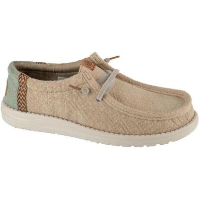Hey Dude, Herren, Halbschuhe, Wally Jute, Beige, Grau, (44) Hey Dude, Herren, Halbschuhe, Wally Jute, Beige, Grau, (44)