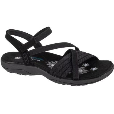 Skechers, Damen, Sandalen, Reggae Slim - Summer Heat Sandalen Schwarz, Schwarz, (40) Skechers, Damen, Sandalen, Reggae Slim - Summer Heat Sandalen Schwarz, Schwarz, (40)