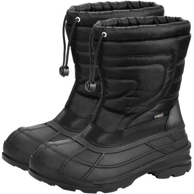 No Name, Herren, Boots + Stiefel, Herren Schneestiefel Slipper Gr. 43, Schwarz, (43) No Name, Herren, Boots + Stiefel, Herren Schneestiefel Slipper Gr. 43, Schwarz, (43)