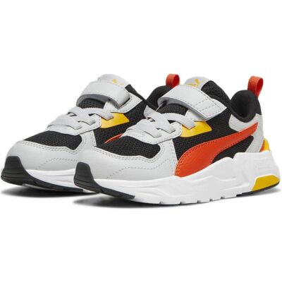 Puma Jungen, Sneakers, Trinity Lite AC+ PS, Rot, Grau, Schwarz, (35) Puma Jungen, Sneakers, Trinity Lite AC+ PS, Rot, Grau, Schwarz, (35)