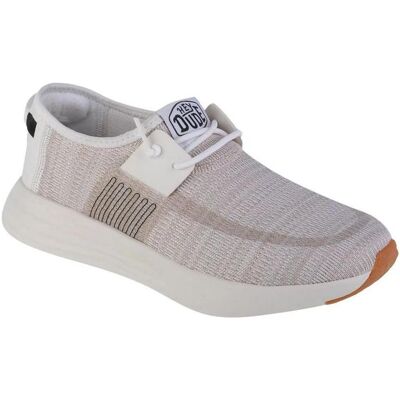 Hey Dude, Unisex, Sneakers, Sirocco 40140-100 - 39, Beige, Weiss, (39) Hey Dude, Unisex, Sneakers, Sirocco 40140-100 - 39, Beige, Weiss, (39)
