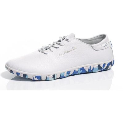 TBS, Damen, Sneakers, Jazaru Extra Blanc + Mer Schuhe, Weiss, Blau, (38) TBS, Damen, Sneakers, Jazaru Extra Blanc + Mer Schuhe, Weiss, Blau, (38)