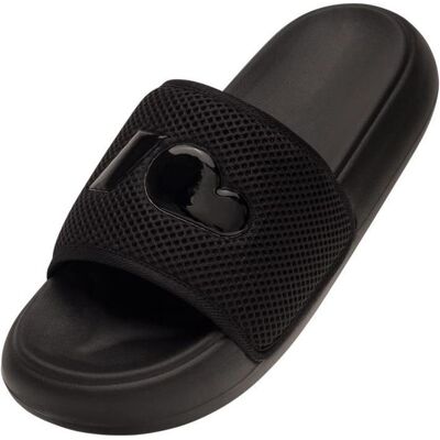 Kubota, Flip-Flops, mesh flaps black K25SS-114-001-23-1, Schwarz, (37) Kubota, Flip-Flops, mesh flaps black K25SS-114-001-23-1, Schwarz, (37)