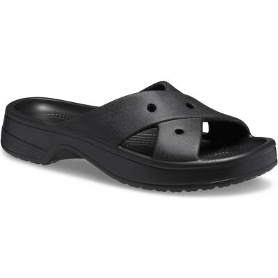 Crocs, Damen, Sandalen, W's Classic Cross Strap, Schwarz, (42, 42 2/3, 42.5, 43) Crocs, Damen, Sandalen, W's Classic Cross Strap, Schwarz, (42, 42 2/3, 42.5, 43)