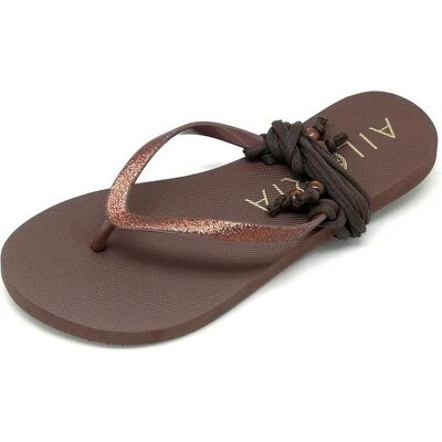 Ailoria, Damen, Sandalen, Pampelonne, Braun, (36) Ailoria, Damen, Sandalen, Pampelonne, Braun, (36)