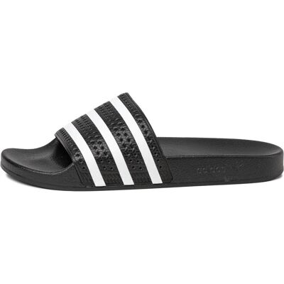 Adidas Unisex, Hausschuhe, Adilette, Schwarz, (39 1/3) Adidas Unisex, Hausschuhe, Adilette, Schwarz, (39 1/3)