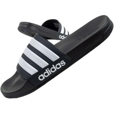 Adidas Herren, Hausschuhe, Adilette Shower Slide, Blau, (39) Adidas Herren, Hausschuhe, Adilette Shower Slide, Blau, (39)