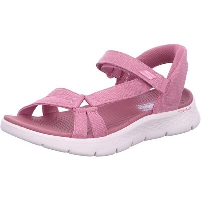 Skechers, Damen, Sandalen, Go Walk Flex Slip Ins, Pink, Rot, (37) Skechers, Damen, Sandalen, Go Walk Flex Slip Ins, Pink, Rot, (37)