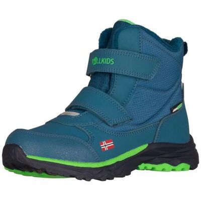 Trollkids, Unisex, Boots + Stiefel, Kid's Hafjell Winter Boots, Grün, Blau, (35) Trollkids, Unisex, Boots + Stiefel, Kid's Hafjell Winter Boots, Grün, Blau, (35)