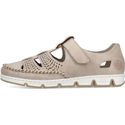 Rieker, Damen, Halbschuhe, Shoes 49958-61 - 36, Braun, Beige, (36) Rieker, Damen, Halbschuhe, Shoes 49958-61 - 36, Braun, Beige, (36)