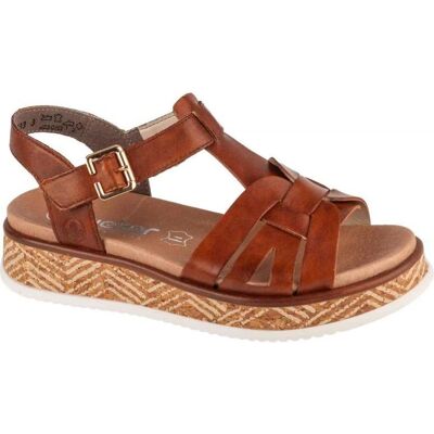 Rieker, Damen, Sandalen, Sandalen, Braun, (36) Rieker, Damen, Sandalen, Sandalen, Braun, (36)