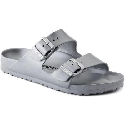 Birkenstock, Unisex, Sandalen, Arizona EVA normal, Silber, (45) Birkenstock, Unisex, Sandalen, Arizona EVA normal, Silber, (45)
