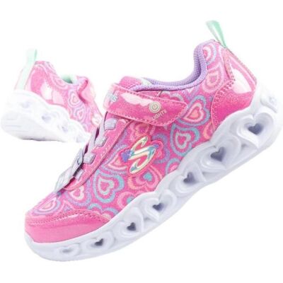 Skechers, Mädchen, Sneakers, S Lighs-Heart LED-Sportschuhe für Mädchen, Mehrfarbig, (33.5) Skechers, Mädchen, Sneakers, S Lighs-Heart LED-Sportschuhe für Mädchen, Mehrfarbig, (33.5)