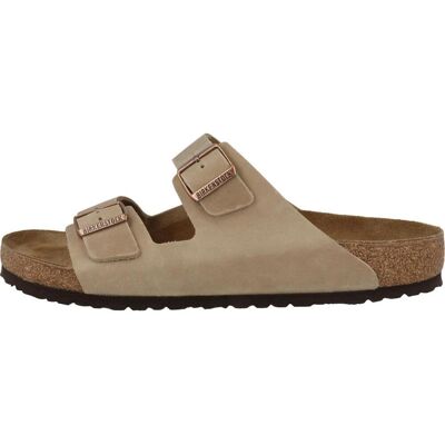 Birkenstock, Unisex, Sandalen, Arizona Nubukleder Normal, Braun, (40) Birkenstock, Unisex, Sandalen, Arizona Nubukleder Normal, Braun, (40)