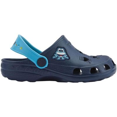 Coqui, Jungen, Hausschuhe, Kinderclogs Little Frog marineblau-blau 8701-100-2118A (20-21), Blau, (20, 21) Coqui, Jungen, Hausschuhe, Kinderclogs Little Frog marineblau-blau 8701-100-2118A (20-21), Blau, (20, 21)