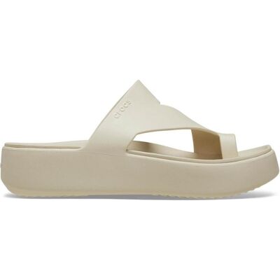 Crocs, Damen, Sandalen, W's Getaway Platform Toe Loop, Braun, (42, 42 2/3, 42.5, 43) Crocs, Damen, Sandalen, W's Getaway Platform Toe Loop, Braun, (42, 42 2/3, 42.5, 43)