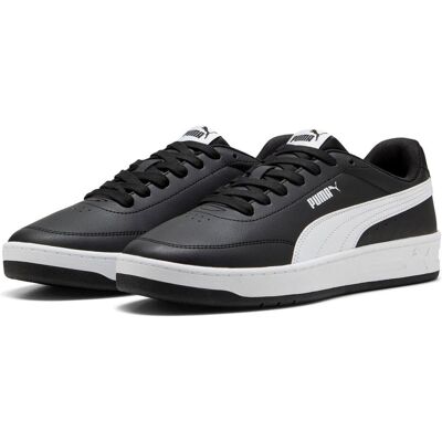 Puma Unisex, Sneakers, Court Classic Clean, Weiss, Schwarz, (44.5) Puma Unisex, Sneakers, Court Classic Clean, Weiss, Schwarz, (44.5)