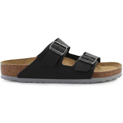 Birkenstock, Herren, Sandalen, Arizona, Schwarz, Grau, Silber, (46) Birkenstock, Herren, Sandalen, Arizona, Schwarz, Grau, Silber, (46)