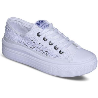 Lee Cooper LCW23441617 Weiß Damen Sneakers - Ganzjährig Sportschuhe Lee Cooper LCW23441617 Weiß Damen Sneakers - Ganzjährig Sportschuhe
