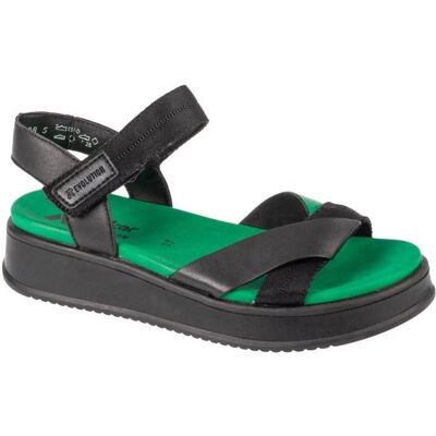 Rieker, Damen, Sandalen, Damensandalen, Schwarz, (37) Rieker, Damen, Sandalen, Damensandalen, Schwarz, (37)