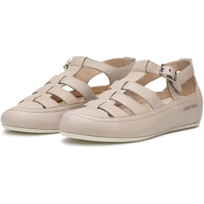 Candice Cooper, Damen, Sandalen, Casual Rock T-Bar Damensandalen in Taube, Grau, (34) Candice Cooper, Damen, Sandalen, Casual Rock T-Bar Damensandalen in Taube, Grau, (34)