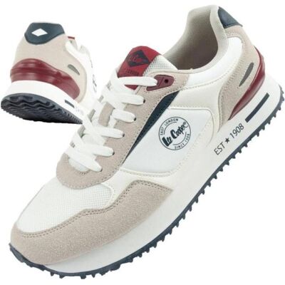Lee Cooper, Herren, Sneakers, Schuhe, Weiss, Beige, (45) Lee Cooper, Herren, Sneakers, Schuhe, Weiss, Beige, (45)