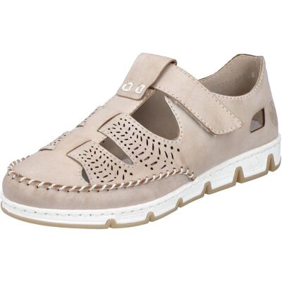 Rieker, Damen, Halbschuhe, Shoes 49958-61 - 40, Beige, (40) Rieker, Damen, Halbschuhe, Shoes 49958-61 - 40, Beige, (40)