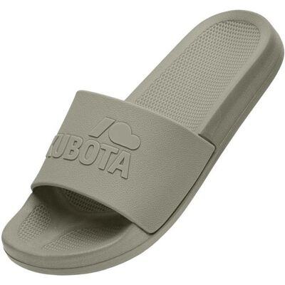Kubota, Flip-Flops, basic plain beige pool flip-flops K25SS-101-001-03-1, Beige, (46) Kubota, Flip-Flops, basic plain beige pool flip-flops K25SS-101-001-03-1, Beige, (46)