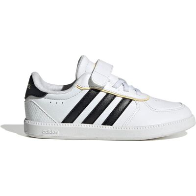 Adidas Jungen, Sneakers, Breaknet Sleek El C - ftwwht/cblack/orgtin, Weiss, (34) Adidas Jungen, Sneakers, Breaknet Sleek El C - ftwwht/cblack/orgtin, Weiss, (34)