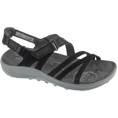 Merrell, Damen, Sandalen, W Harbor Backstrap, Schwarz, (40) Merrell, Damen, Sandalen, W Harbor Backstrap, Schwarz, (40)