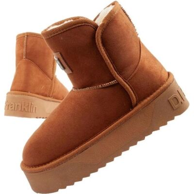 D.Franklin, Damen, Boots + Stiefel, women's winter snow boots, fashionable fur lined, brown ankle boots, Braun, (38) D.Franklin, Damen, Boots + Stiefel, women's winter snow boots, fashionable fur lined, brown ankle boots, Braun, (38)