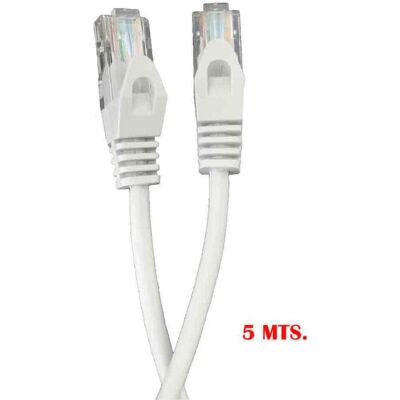 EDM 56021 Weiß Grau Netzwerkkabel - Netzwerkkabel EDM 56021 Weiß Grau Netzwerkkabel - Netzwerkkabel