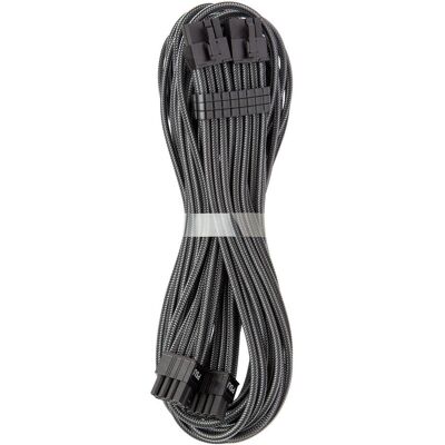 CableMod C-Series Pro ModMesh Bridged Anschlusskabel - 8+8-Pin PCIe, carbon, 60cm (60 cm, PCIe), Interne Kabel (PC) CableMod C-Series Pro ModMesh Bridged Anschlusskabel - 8+8-Pin PCIe, carbon, 60cm (60 cm, PCIe), Interne Kabel (PC)