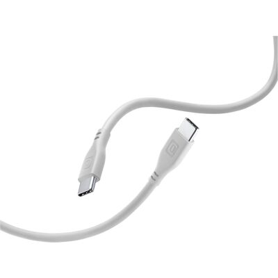 Cellularline USB-C zu USB-C Kabel - 1,2m - Grau Cellularline USB-C zu USB-C Kabel - 1,2m - Grau