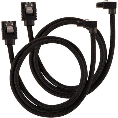 Corsair Sata Cable 0.6 M Black (60 cm), Interne Kabel (PC) Corsair Sata Cable 0.6 M Black (60 cm), Interne Kabel (PC)