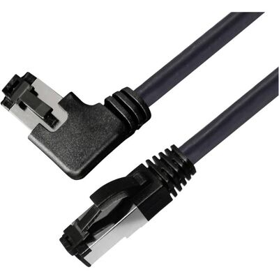 BKL Electronic 144028 RJ45 Netzwerkkabel, Patchkabel CAT 8.1 S/FTP 0.5 m Schwarz (S/FTP, CAT8.1, 0.50 m), Netzwerkkabel BKL Electronic 144028 RJ45 Netzwerkkabel, Patchkabel CAT 8.1 S/FTP 0.5 m Schwarz (S/FTP, CAT8.1, 0.50 m), Netzwerkkabel