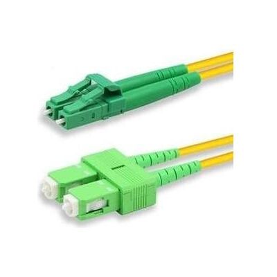 OEM Patchkabel FO Duplex LC/APC-SC/APC 9/125um SM, 3m, OS2, 1,8mm (3 m), Netzwerkkabel OEM Patchkabel FO Duplex LC/APC-SC/APC 9/125um SM, 3m, OS2, 1,8mm (3 m), Netzwerkkabel