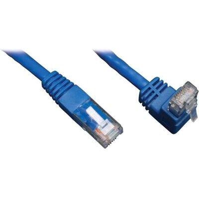 Eaton Up-Angle Cat6 Gigabit Molded UTP Ethernet Cable RJ45 Right-Angle Up M to RJ45m Blue (UTP, CAT6, 0.91 m), Netzwerkkabel Eaton Up-Angle Cat6 Gigabit Molded UTP Ethernet Cable RJ45 Right-Angle Up M to RJ45m Blue (UTP, CAT6, 0.91 m), Netzwerkkabel